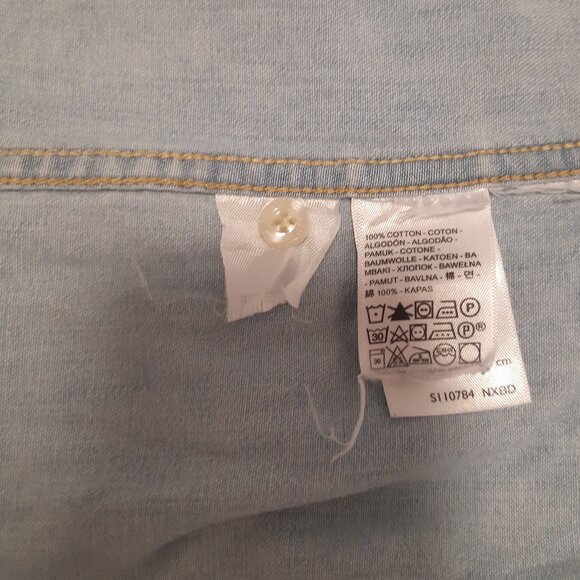 Levi's Shirt Style Jeans Rétro Lightweight XL Women - Picture 8 of 8